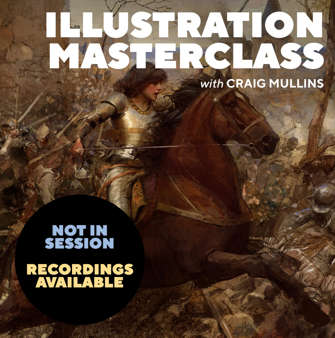 Illustration Masterclass with Craig Mullins Underpaint Academy