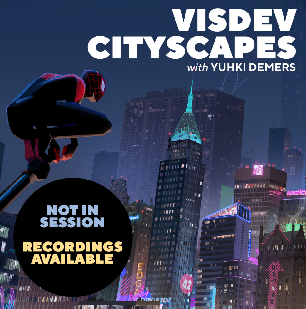 Underpaint Academy – VisDev Cityscapes 与 Yuhki Demers 合作-虚幻之初