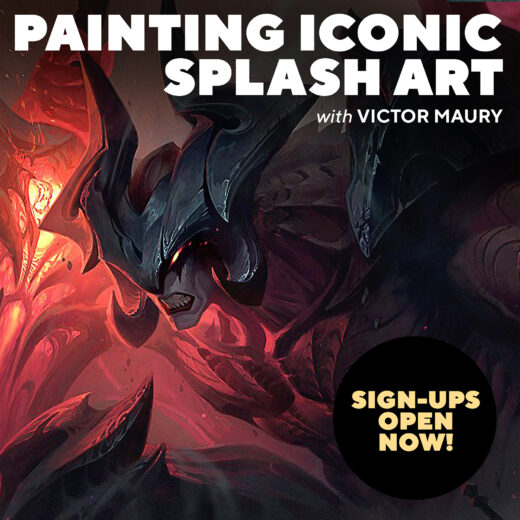 Painting Iconic Splash Art with Victor Maury