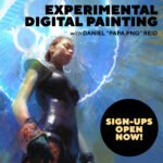 Experimental Digital Painting with Daniel Reid