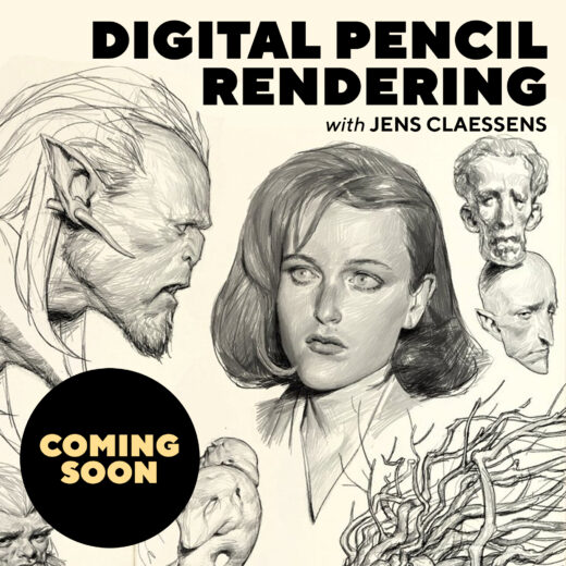 Digital Pencil Rendering with Jens Claessens