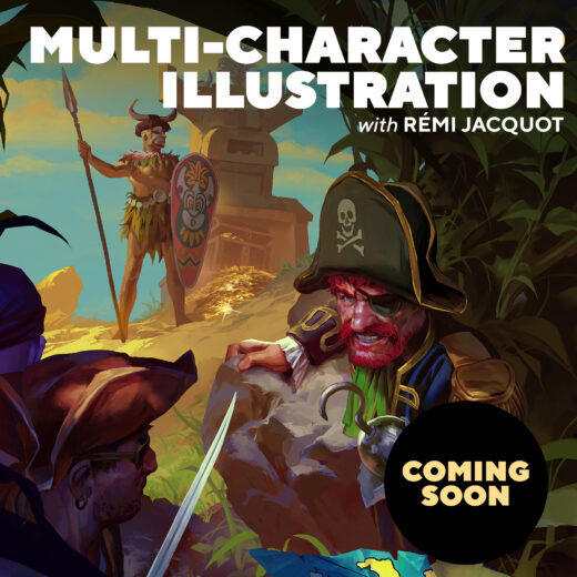 Multi-Character Illustration with Remi Jacquot