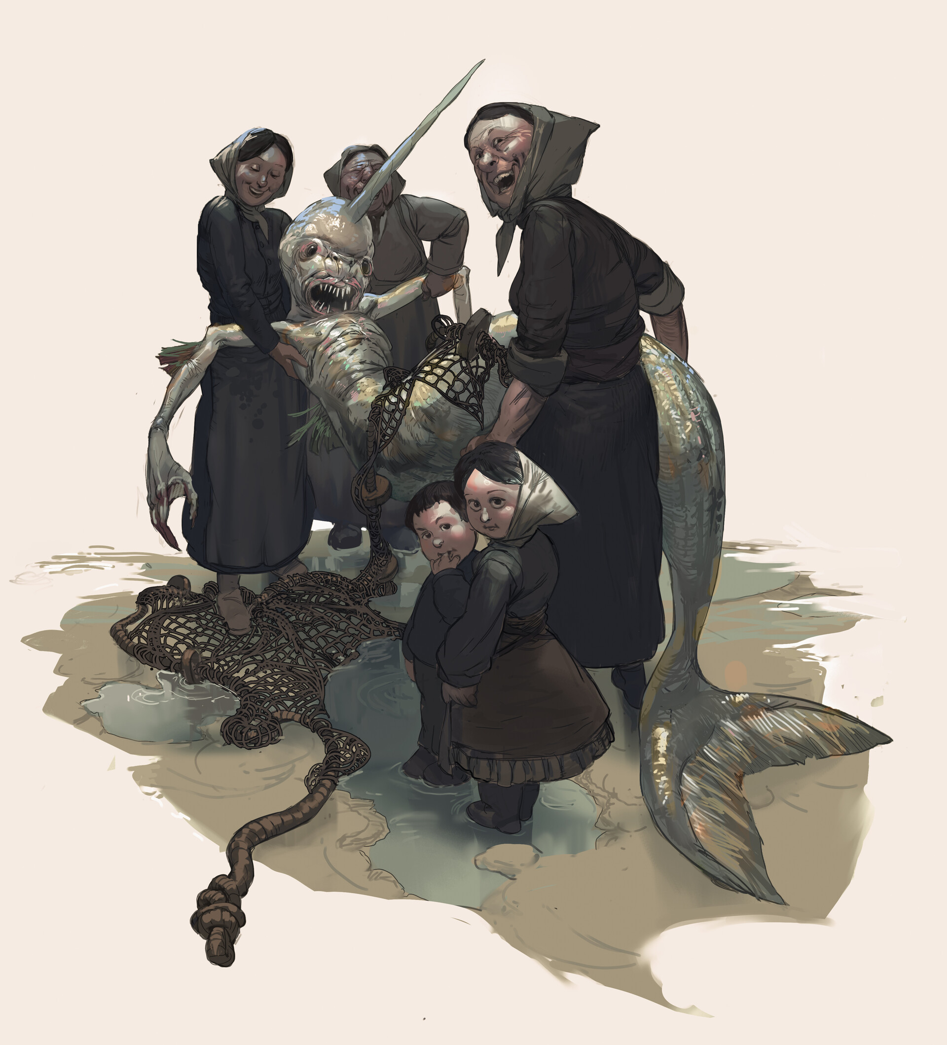 Multi-Character Illustration with Remi Jacquot - Image 19