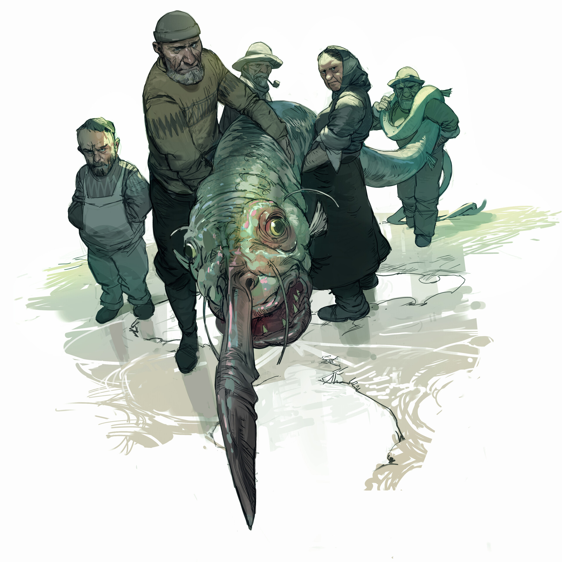 Multi-Character Illustration with Remi Jacquot - Image 17