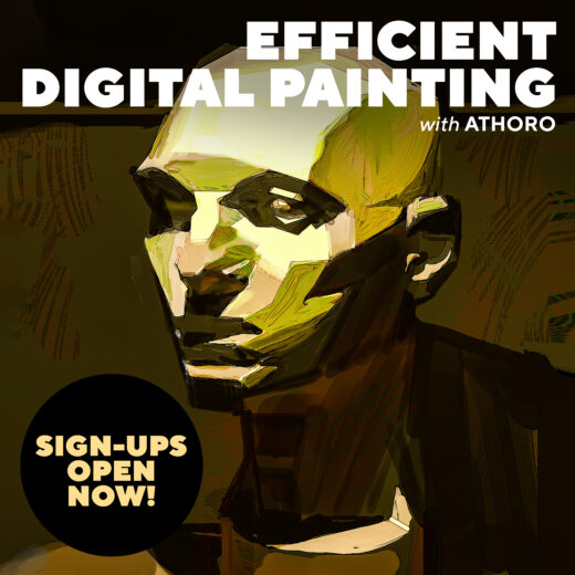 Efficient Digital Painting with Athoro