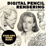 Digital Pencil Rendering with Jens Claessens