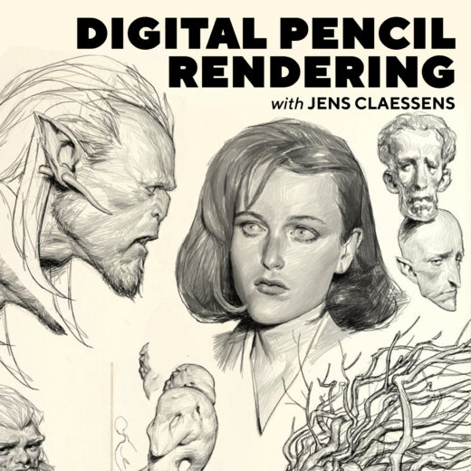 Digital Pencil Rendering with Jens Claessens
