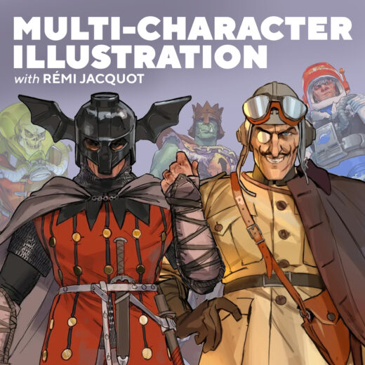 Multi-Character Illustration with Remi Jacquot