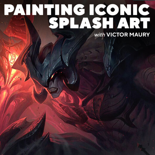 Painting Iconic Splash Art with Victor Maury