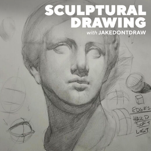 Sculptural Drawing with JakeDontDraw